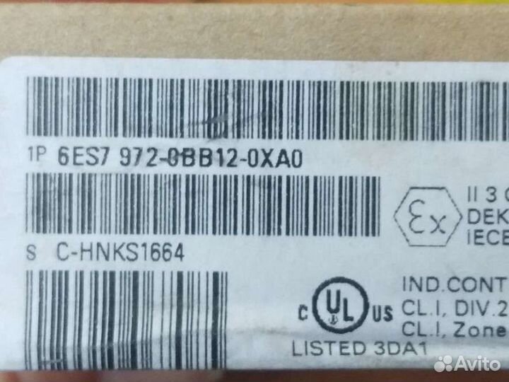 Соединитель для profibus 6ES7 972-0BB12-0XA0