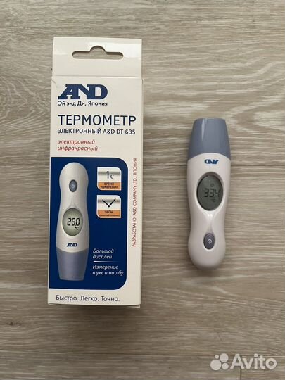 Бесконтактный термометр AND