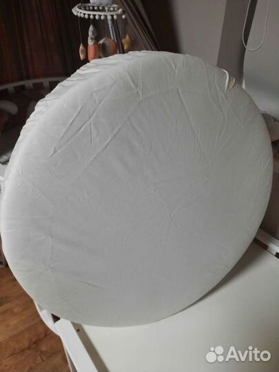 Круглый матрас (в круглую кроватку)