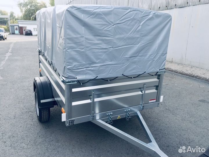 Прицеп Спутник 2*1,3 с тентом