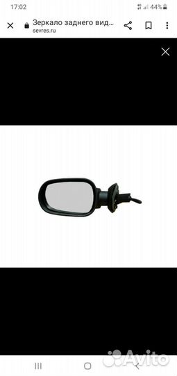Зеркала на renault logan 1