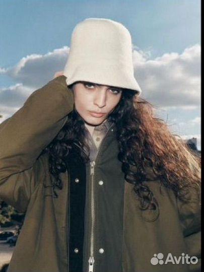 Панама Zara шерстяная новая