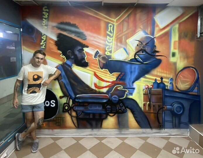 Граффити на заказ роспись стен, арт, оформление