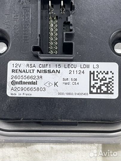 Блок розжига Renault, Nissan