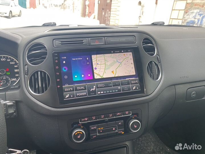 Магнитола Volkswagen Tiguan 2007-2016, есть Teyes