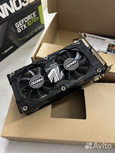 Видеокарта gtx 1070 ti 8gb