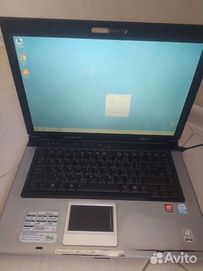 Ноутбук asus на запчасти