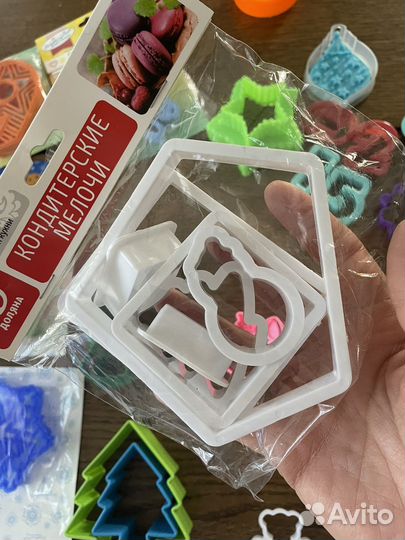 Большой набор форм вырубок для печенья пряников