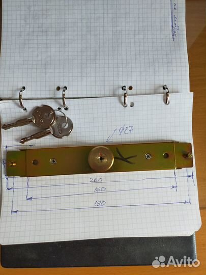 Продаю замок ригельный для рольставней alutech RL