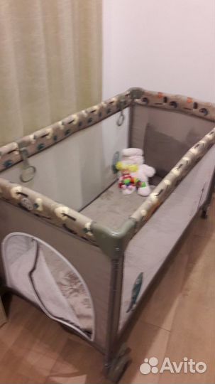 Манеж-кровать