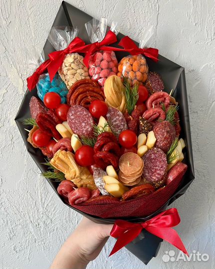 Мужской съедобный букет, вкусный букет