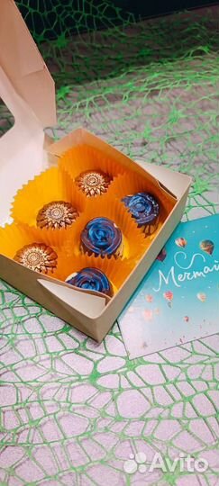 Конфеты ручной работы, медианы из шоколада