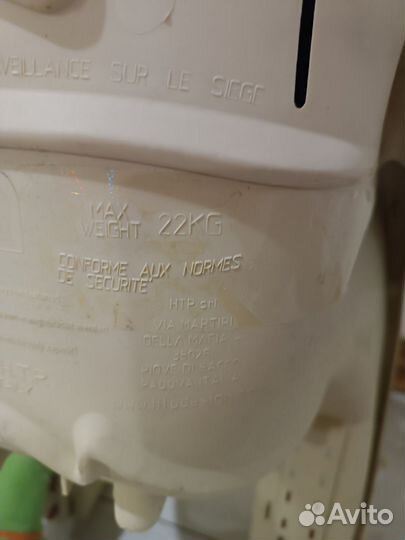 Велокресло детское