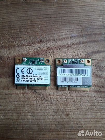 Встроенные Wi-Fi(+Bluetooth) модули для ноутбуков