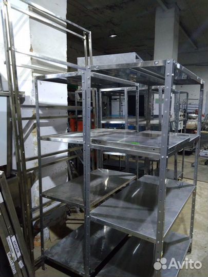 Стеллаж нержавейка