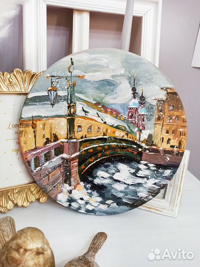 Картина городской пейзаж Санкт-Петербург Питер