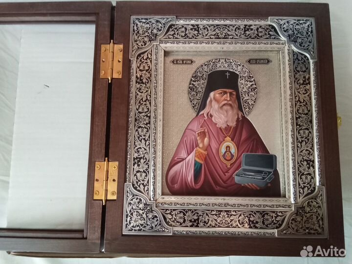 Икона - Святитель Лука Крымский в раскладном киот