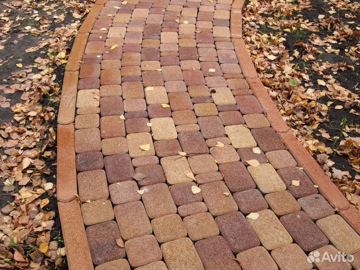 Тротуарная плитка, брусчатка в наличии