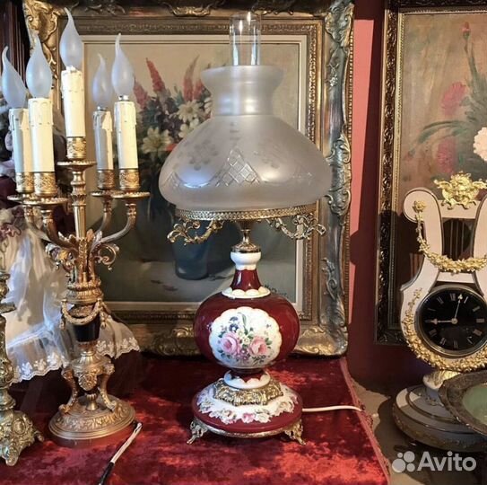 Уникальная старинная лампа из коллекции Жирандоль