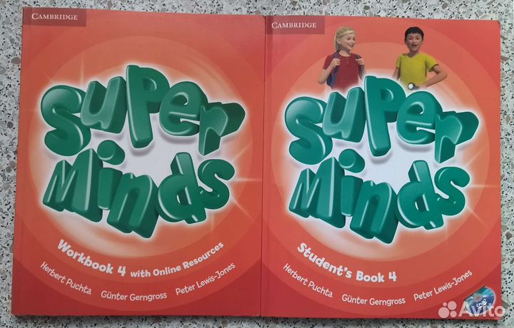 Учебники по английскому языку Super Minds 4