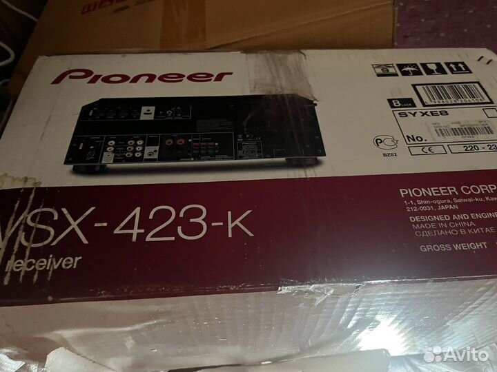 Ресивер pioneer VSX-423-K