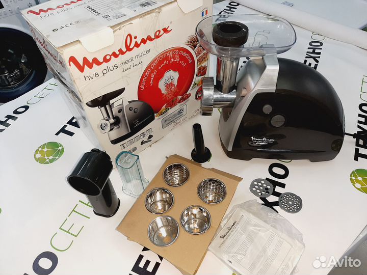 Электромясорубка Moulinex HV8 с теркой