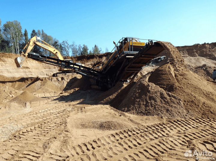 Песок строительный с доставкой