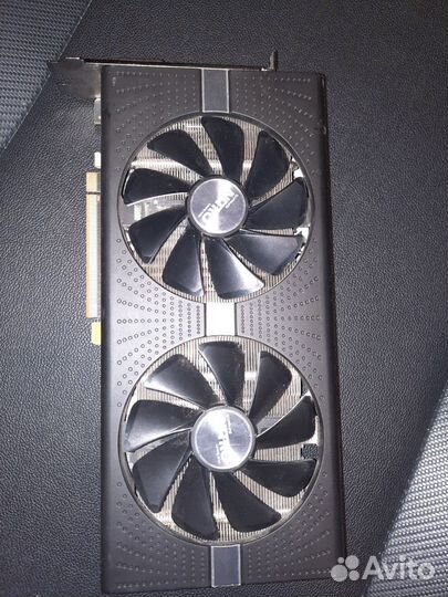 Видеокарта rx580 4gb sapphire+Nitro