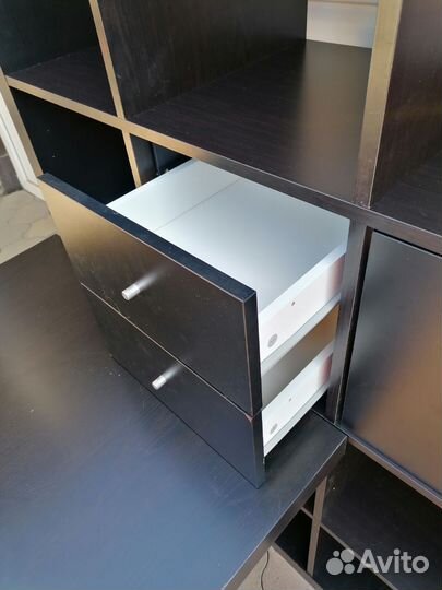 Стол и стеллаж Икеа каллакс. Доставка бесплатно