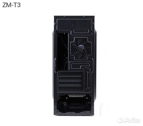 Корпус Zalman T3 Minitower чёрный, ZM-T3
