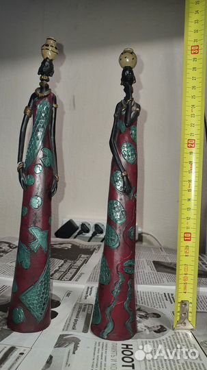 Африканские статуэтки из дерева