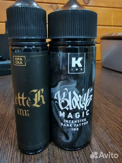 Тату краска и иглы