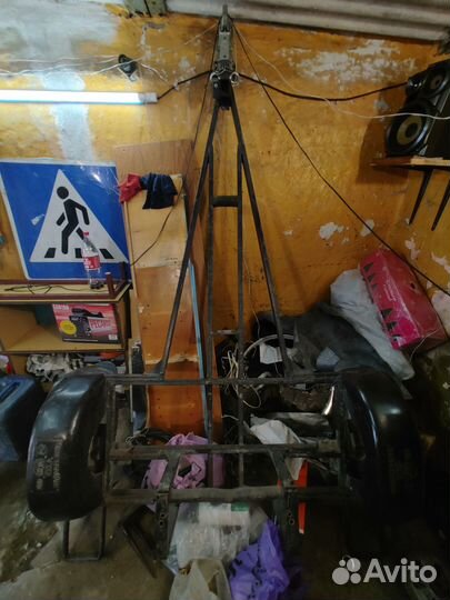 Мотоприцеп для кроссового мотоцикла