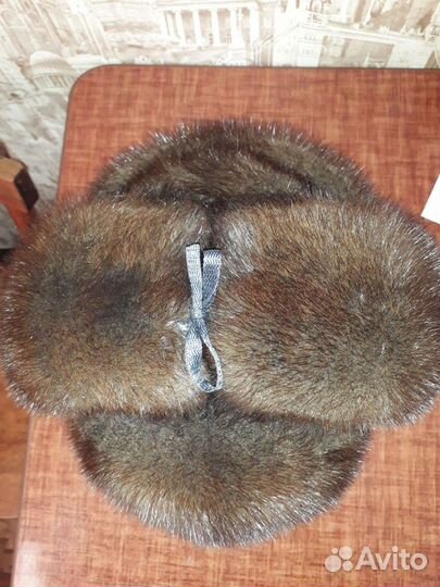 Стильная норковая кепка