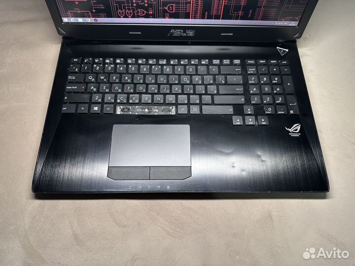 Игровой ноутбук asus rog G750JX