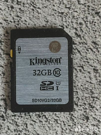 Карта памяти sdhc 32gb Kingston