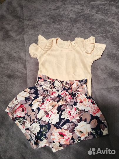 Костюм боди + шортики