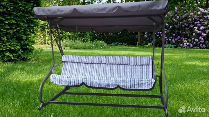 Садовые качели 4-х местные