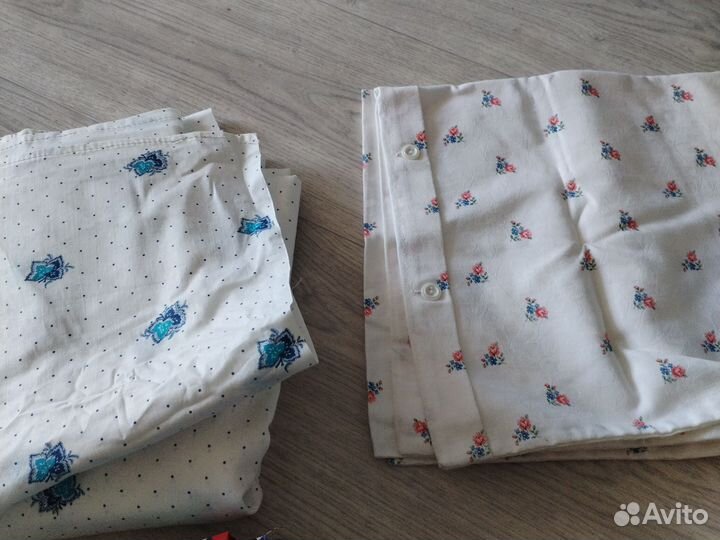 Ситец постельное скатерть СССР