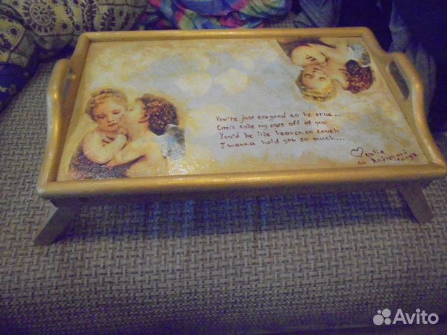 Поднос для подачи завтрака