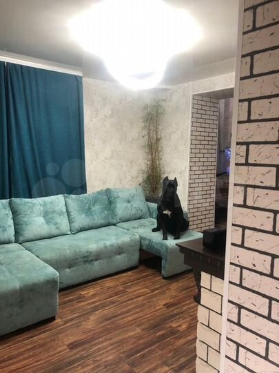 3-к. квартира, 58 м², 1/2 эт.