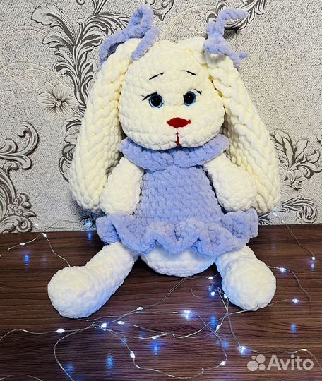 Вязанные плюшевые игрушки ручной работы