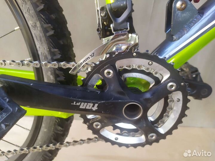 Двухподвесный велосипед