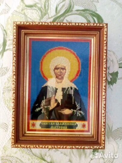 Иконы вышиты бисером