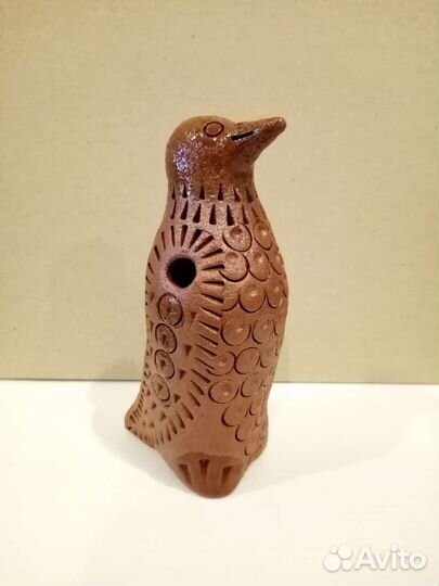 Унечская народная глиняная игрушка-свистулька