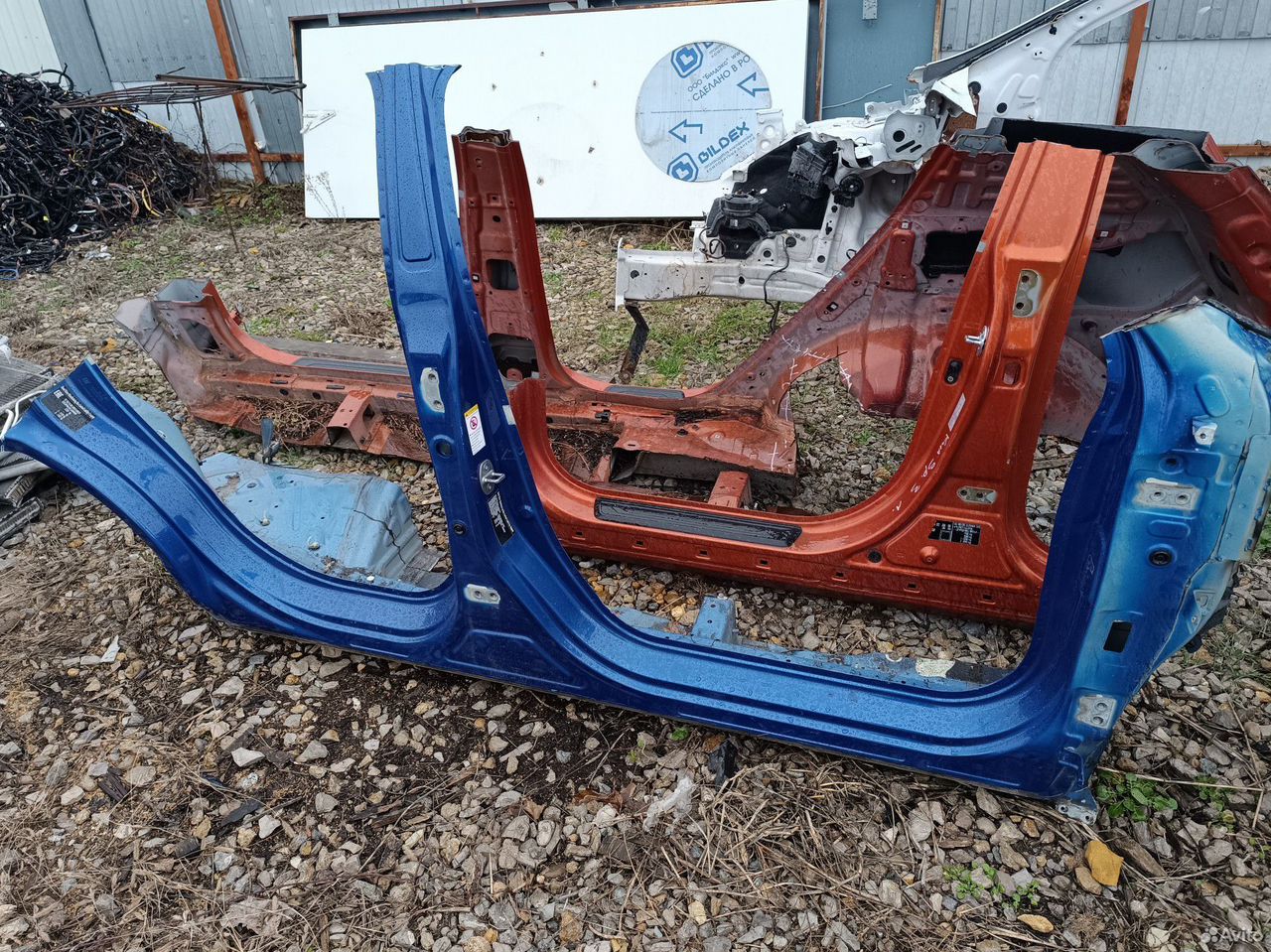 Порог правый стойка двери Haval F7X Ф7X