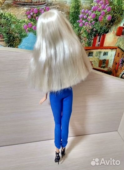 Кукла The Barbie Look Collection Blue Jumpsuit