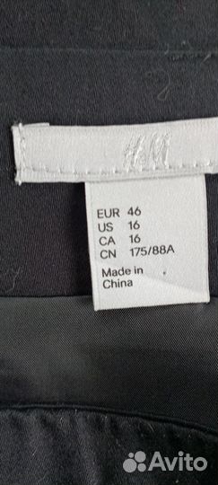 Юбка женская черная 52