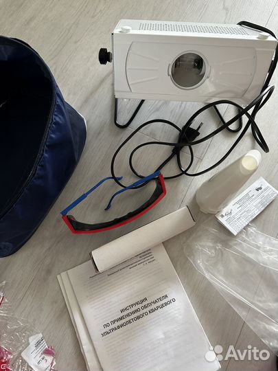 Облучатель ультрафиолетовый, кварц