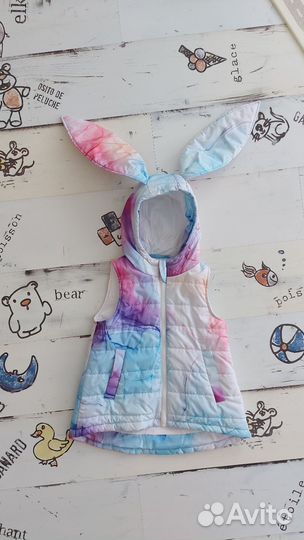 Жилетка для девочки 116 122 на доставке